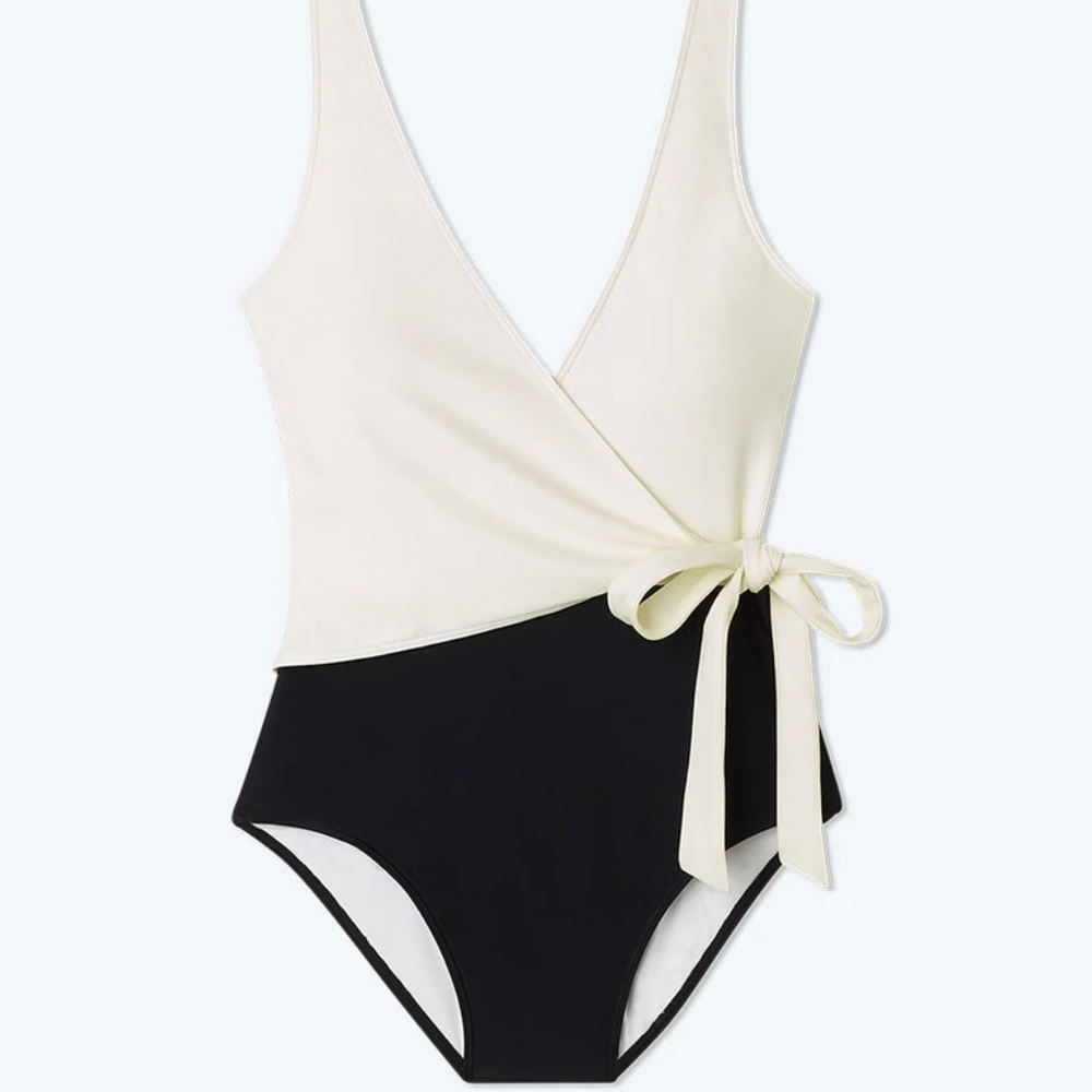 The Perfect Wrap One-Piece, Size 4